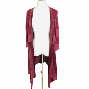 NWT Soft Surroundings open knit cardigan SM 2501